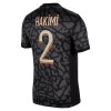 Maillot de Supporter Paris Saint-Germain Hakimi 2 Troisième 2023-24 Pour Homme